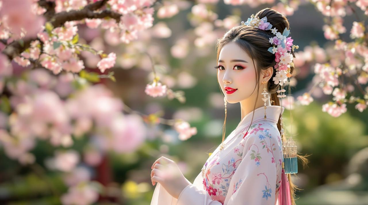 菠萝视频免费古风汉服摄影教程：如何在普通公园拍出大片感